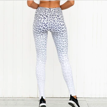 2020 Nye Sexet Leopard Printet Sport Leggings Kvinder Hvid Sort Trænings-Og Yoga Bukser Athletic Fitness Leggings Elastisk Sport Slid Trous