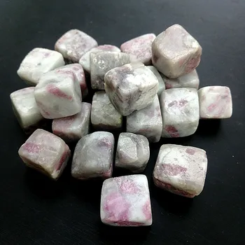 Naturlig Rød Turmalin Crystal Væltede Sten, Krystal, Healing Prøve Mineraler Hjem Bruser Akvarium Dekoration