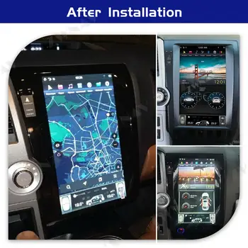 Tesla Skærmen Android 9 Multimedia-Afspiller Til Toyota Tundra Sequoia 2007-2013 bil GPS Navigation-Audio Radio stereo head unit