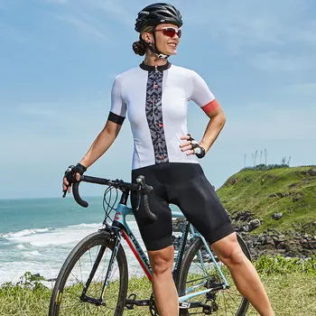 RION Trøje Kvinder 2020 Foråret Korte Ærmer Hvid Bike Jersey MTB Cykel Tøj Road Team Cykling Shirts Ciclismo