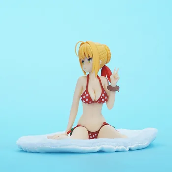 Anime Sexet Figur Skæbne/Extella Sabel Nero Claudius Bølge Badedragt Ver. PVC-Action Figur Samling Model Legetøj Dukke