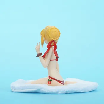 Anime Sexet Figur Skæbne/Extella Sabel Nero Claudius Bølge Badedragt Ver. PVC-Action Figur Samling Model Legetøj Dukke