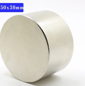 N52 50x30mm 40x20mm Neodym-Magnet-Iman Stærk Kraftig Runde Magneter af Sjældne Jordarter Imanes Stærkeste Magnetisk