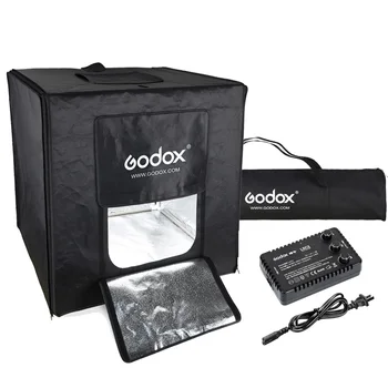 Godox LST80 80*80 CM / LST60 60*60CM / LST40 40*40cm Foto Studio LED Bordplade Skydning Telt Bærbare Fotografering Lys Softbox