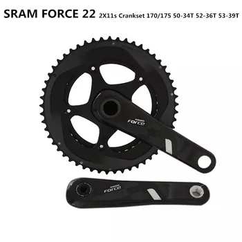 SRAM Force 22 Kranksæt 2x11 Hastighed 170 mm 175 mm Crankarm 50-34T 52-36T 53-39T Klinge Tandhjul Road Cykel Dele Til Vej Cykel