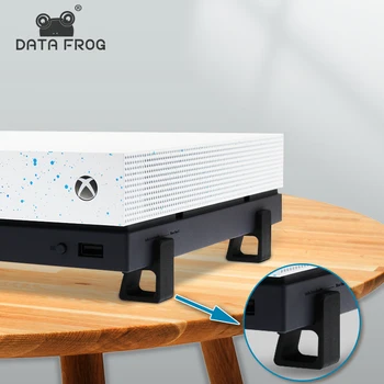 Data Frog 4stk Horisontale Version Højne Beslag til Xbox/S/X spillekonsol Køling Stå for Xbox Spil Tilbehør