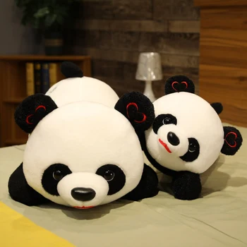 Nye Huggable Søde Baby-Giant Panda Bear Bamser Lang Pude, Legetøj Bløde Tøjdyr Dukke Sove Pude Pude Piger Elsker Gave