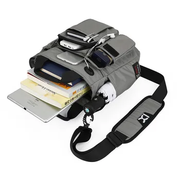 Mænd ' s multifunktionelle casual messenger taske håndtaske Mode business skuldertaske mandlige crossbody taske