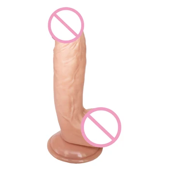 20*4,5 CM Strapon dildo bukser realistisk Blød dildo strap on penis stor dildo pik aftageligt bælte justerbar sex legetøj til kvinder
