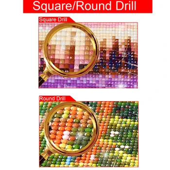 Nye 5D Diamant Maleri Lilla Rose Series Fuld Square Bor 3d-Broderi Diamant Mosaik Rhinestone Cross Hjem Dekoration