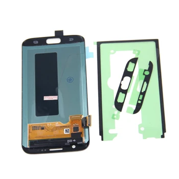 For s7-kant Display For Samsung Galaxy S7 kant G935 G935F Super Amoled LCD-Skærm Digitizer Assembly