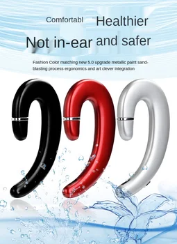 HBQ Nyeste Bluetooth-5.0 Trådløse Hovedtelefon Stereo Håndfri Opkald Virksomhed Headset Med Mic Earbud Hovedtelefon Til iPhone, Samsung