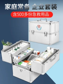 Stor Enkelt Og Moderne Arrangør Medium Dække Medicinske Medicin Box Design Cajas Organizadoras Disponibel Maske Container Ec50sn