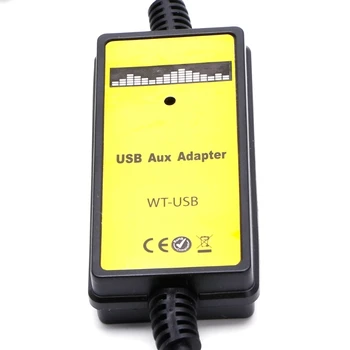 Bilen USB-Aux-in CD-Adapter MP3-Afspiller, Radio Interface 12 Pin-kode Til VW-Audi-Skoda-Seat