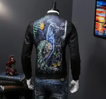 2019 nye mode mænd jakke tilpassede design B051