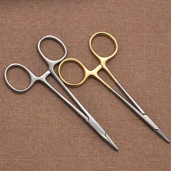 Kosmetisk plastikkirurgi Instrumenter 12,5 cm Rustfrit Stål nåleholder nåleholder Dobbelt Øjenlåg Værktøj