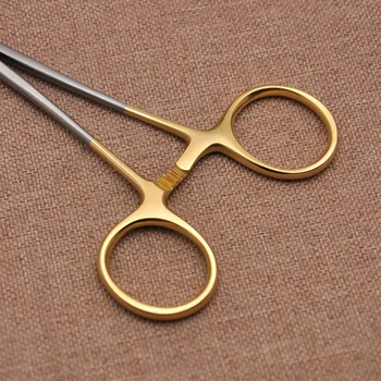 Kosmetisk plastikkirurgi Instrumenter 12,5 cm Rustfrit Stål nåleholder nåleholder Dobbelt Øjenlåg Værktøj