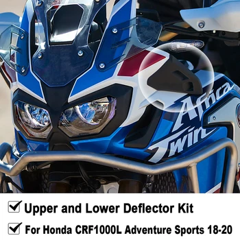 Ny Motorcykel Til Honda CRF1000L Africa Twin Adventure Sport 2018 2019 2020 Øverste vindafviser kit CRF 1000 L