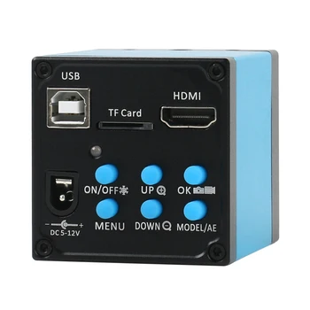 HDMI 1080P 20MP HD USB Digital Industri Mikroskop-Kamera TF Kort Video Recorder+0,5 X C mount Okular Linse +30mm 30.5 mm adapter