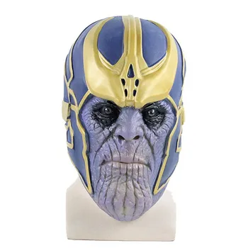 Latex Maske Hulk Star-lord Thanos Captain America Cosplay Halloween Maske Film Maskerade Kostume Part kjole