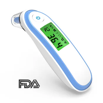 BOXYM Baby Finger Pulse Oximeter Pediatric Oximetro De Dedo & Baby Infrarød Termometer Family Health Care Rejse Pakker
