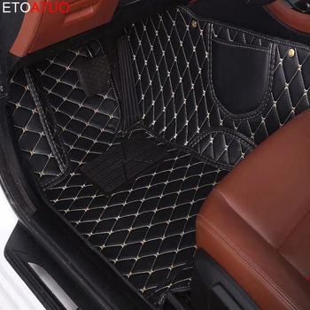 ETOATUO Brugerdefinerede Bil gulvmåtte til Alle Volvo-Modeller, s60, s80, c30, s40 v40 v60 XC-Klassificering v90 xc60 xc70 xc90 s90 bil styling bil måtter