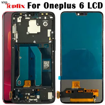 TFT For Oneplus 6 LCD-Skærm Touch screen Digitizer A6000 LCD-For 6.28