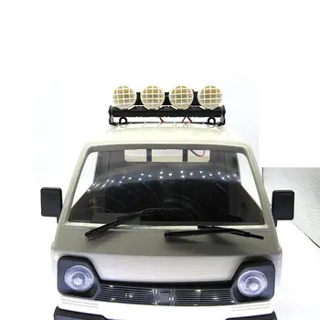 RC Bil LED Tag Lampe Lyser Bar med Konvertering Kabel Opgradere Tilbehør til WPL-D12-1/10 RC Lastbil Bil Dele