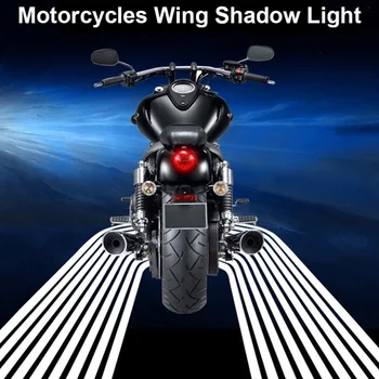 Motorcykel bil Universal englevinger LED Velkommen Lys Motor Døren Høflighed Projektor Lys Pyt 12V Hvid /Rød/Blå/ RGB