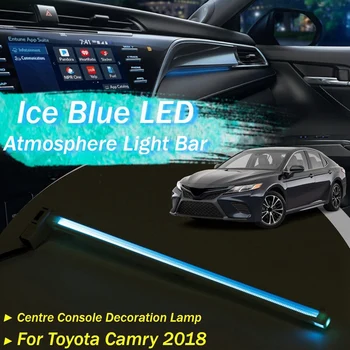 PMFC Bil Indvendige LED-Center Konsol Omgivende Lys, Dekorative Lys Atmosfære Lampe Til Toyota Camry 2018 2019 2020