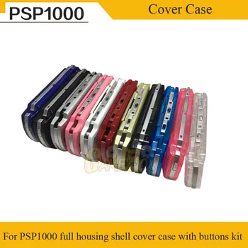 11 Farve Fuld Boliger Shell Cover Case til Sony PSP1000 Med Knap Tilfælde Shell Boliger Cover til PSP 1000 Med Gratis Skruetrækker