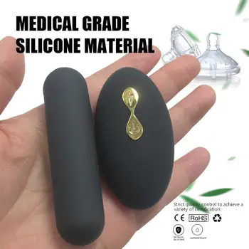 Trådløse G-punkt Vibratorer sexlegetøj til Kvinde Fjernbetjening 10 Hastigheder Vibrerende Æg Klitoris Stimulator Vaginal Massage Bold