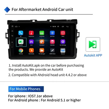 Auto CarPlay Dongle Kabel USB Dongle Til Apple Til Android Støtte Til Siri / Musik / Maps / Telefon Opkald