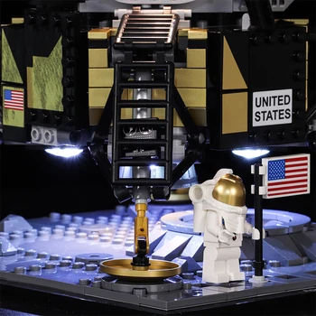 Lys Sæt Til Skaberen Ekspert Apollo 11 Lunar Lander, Belysning Kit 10266 Opbygning af Model (inkluderer IKKE lego-Sæt)