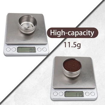 CAPSULONE genanvendelige Og kapsel pod egnet Til Nespresso Vertuo Vertuoline metal Rustfrit Stål Genopfyldning Kapsel