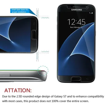 20pcs 2.5 D Hærdet Glas Til Samsung Galaxy S7 S6 S5 S3 Skærm Protektor Scratch Bevis Beskyttende Film