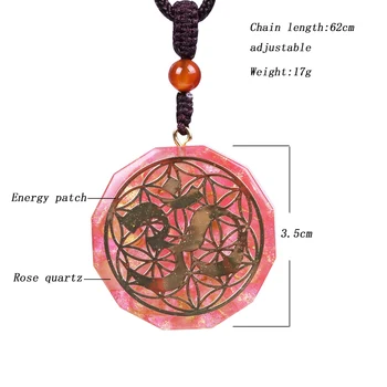 Tree Of Life Orgonite Halskæde Energi Krystal Healing Reiki Chakra Yoga Meditation Smykker Gave
