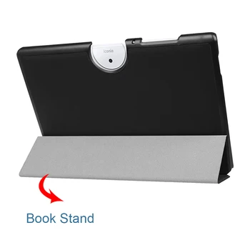 MTT Tablet Tilfælde af For Acer Iconia En 10 B3-A40-10.1 tommer Slank PU Læder Flip Folio Stand Dækning Smart Beskyttende fundas B3 A40