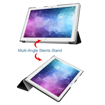 MTT Tablet Tilfælde af For Acer Iconia En 10 B3-A40-10.1 tommer Slank PU Læder Flip Folio Stand Dækning Smart Beskyttende fundas B3 A40