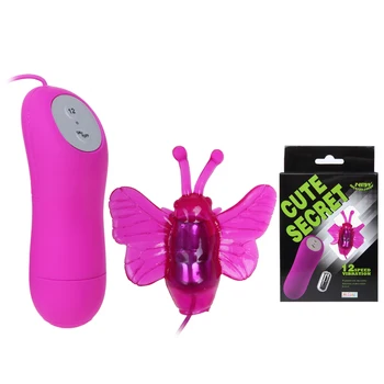 12 Hastigheder af Vibrationer Butterfly Vibrator Klitoris Massager G-spot Stimulation Vibratorer sexlegetøj til Kvinde Sex-Produkter,Porno Legetøj