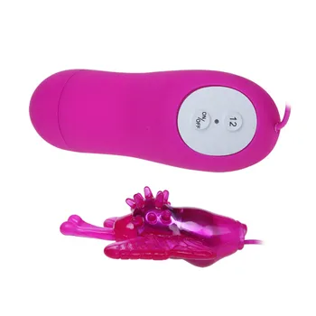 12 Hastigheder af Vibrationer Butterfly Vibrator Klitoris Massager G-spot Stimulation Vibratorer sexlegetøj til Kvinde Sex-Produkter,Porno Legetøj