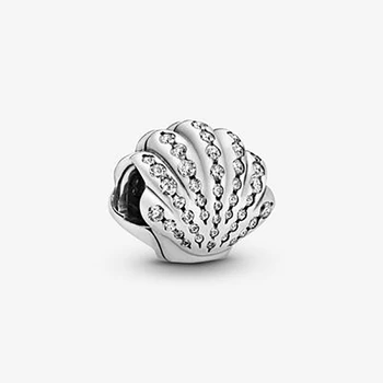 2020 Nye 925 Sterling Sølv, Sølv Shell Klip Charme Passer Oprindelige Pandora Armbånd Smykker Gave