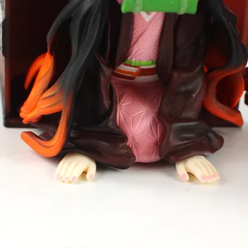 Demon Slayer Kimetsu Ingen Yaiba Kamado Nezuko I Boksen PVC Figur Collectible Model Toy 7-9cm