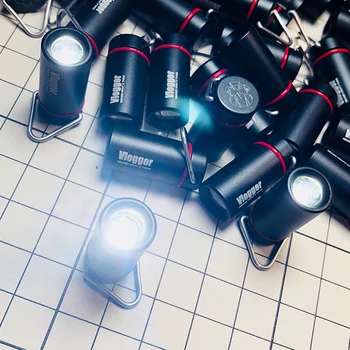 Bærbare miniature vandtæt lommelygte miniature ultra-små lysende LED-mini-key-knap lampe Hver Dag Udfører FOR tiktok vlog