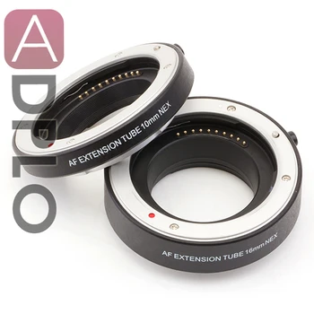 ADPLO For NEX Auto Fokus Makro forlængerrør til Sony E-Mount NEX Kamera A6500 A6300 A5100 A6000 A5000 A3000 NEX-5T