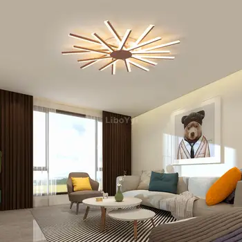 Moderne LED-Lysekroner Til Stue, Soveværelse, Spisestue Hvide Færdig Lysekrone Lys Hjem lysarmaturer AC110V AC220V