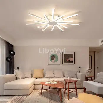 Moderne LED-Lysekroner Til Stue, Soveværelse, Spisestue Hvide Færdig Lysekrone Lys Hjem lysarmaturer AC110V AC220V