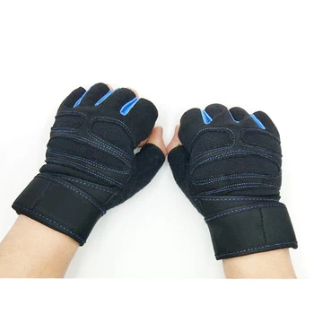 Nyligt Høj Kvalitet, Holdbare Mænd Kvinder Fitness Handsker med Wrist Wrap Støtte til Træning, Fitness styrketræning YA88