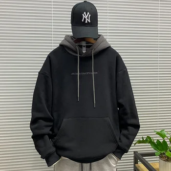 2020 Vinter Japansk Streetwear Mode Tyk Fleece Hoodie Mænd Koreansk Par Tøj Hip Hop Casual Jakker Koreanske Sweatshirt