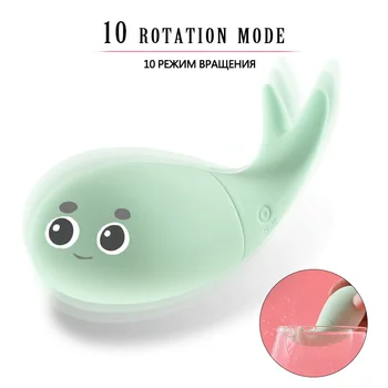 Søde Delfin Vibrationer Æg 10 Frekvens Vibrerende USB-Genopladeligt G-spot Vibrator Personlig Massager Voksen Sex Legetøj til Kvinder